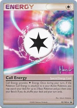 Call Energy (92/100) (Empotech - Dylan Lefavour) [World Championships 2008] Pokemon Single Pokémon  | Multizone: Comics And Games