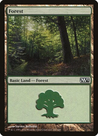 Forest (247) [Magic 2013] MTG Single Magic: The Gathering  | Multizone: Comics And Games
