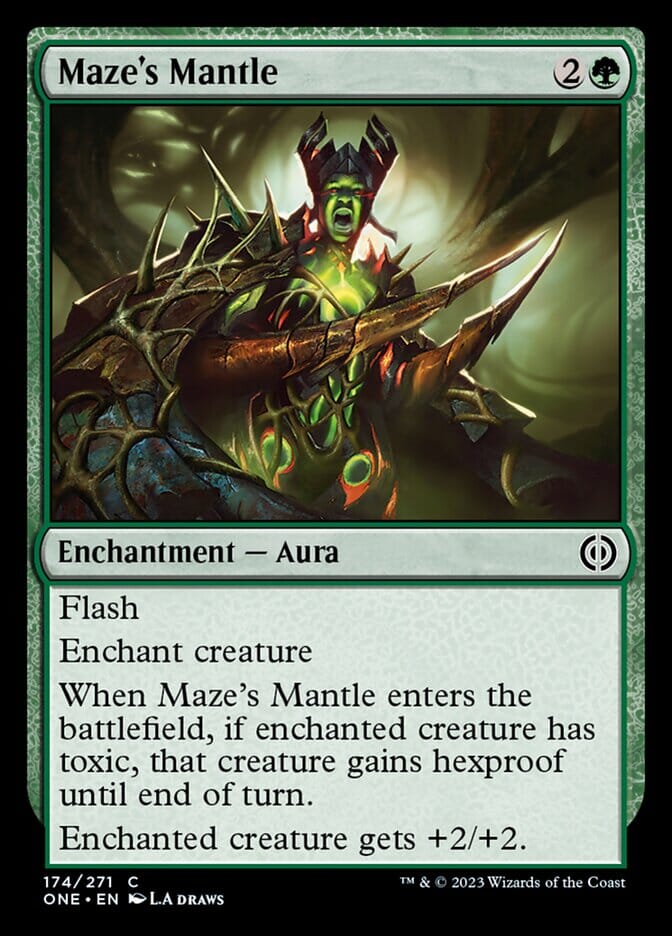Maze's Mantle [Phyrexia: All Will Be One] MTG Single Magic: The Gathering  | Multizone: Comics And Games