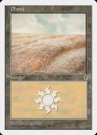 Plains (167) [Portal Three Kingdoms] MTG Single Magic: The Gathering  | Multizone: Comics And Games