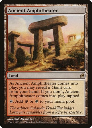 Ancient Amphitheater [Lorwyn] MTG Single Magic: The Gathering  | Multizone: Comics And Games