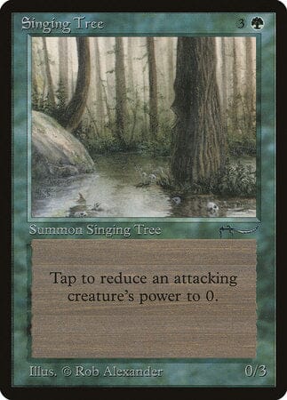 Singing Tree [Arabian Nights] MTG Single Magic: The Gathering  | Multizone: Comics And Games