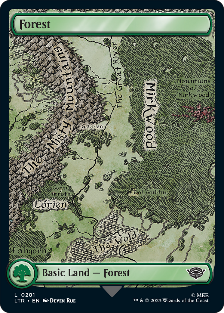 Forest (281) [The Lord of the Rings: Tales of Middle-Earth] | Multizone: Comics And Games