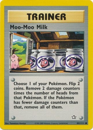 Moo-Moo Milk (101/111) [Neo Genesis Unlimited] Pokemon Single Pokémon  | Multizone: Comics And Games