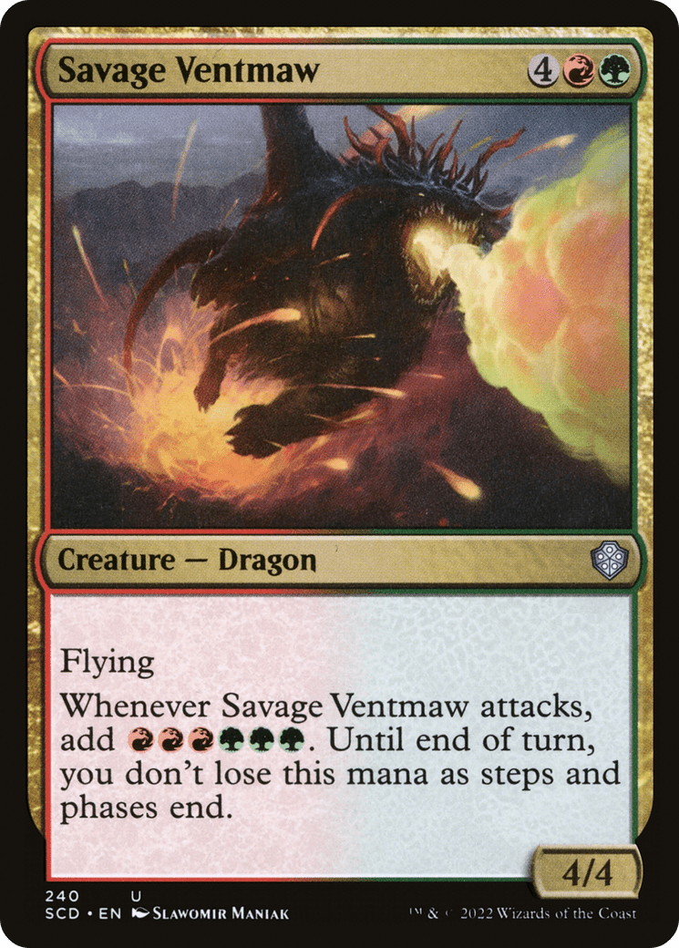 Savage Ventmaw [Starter Commander Decks] MTG Single Magic: The Gathering  | Multizone: Comics And Games