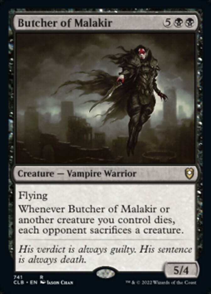 Butcher of Malakir [Commander Legends: Battle for Baldur's Gate] MTG Single Magic: The Gathering  | Multizone: Comics And Games