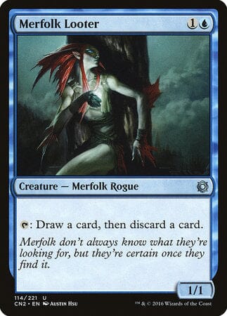 Merfolk Looter [Conspiracy: Take the Crown] MTG Single Magic: The Gathering  | Multizone: Comics And Games