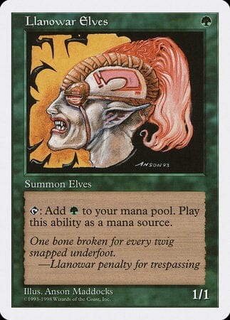 Llanowar Elves [Anthologies] MTG Single Magic: The Gathering  | Multizone: Comics And Games
