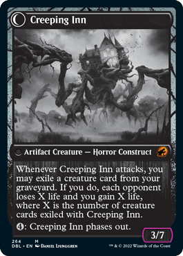 Hostile Hostel // Creeping Inn [Innistrad: Double Feature] MTG Single Magic: The Gathering  | Multizone: Comics And Games