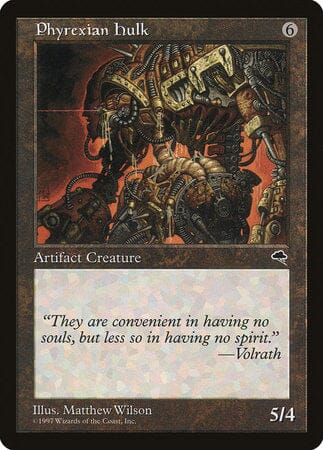 Phyrexian Hulk [Tempest] MTG Single Magic: The Gathering  | Multizone: Comics And Games