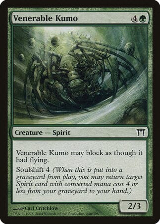 Venerable Kumo [Champions of Kamigawa] MTG Single Magic: The Gathering  | Multizone: Comics And Games
