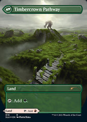 Cragcrown Pathway // Timbercrown Pathway (Borderless) [Secret Lair: Ultimate Edition 2] MTG Single Magic: The Gathering  | Multizone: Comics And Games
