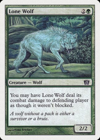 Lone Wolf [Eighth Edition] MTG Single Magic: The Gathering  | Multizone: Comics And Games