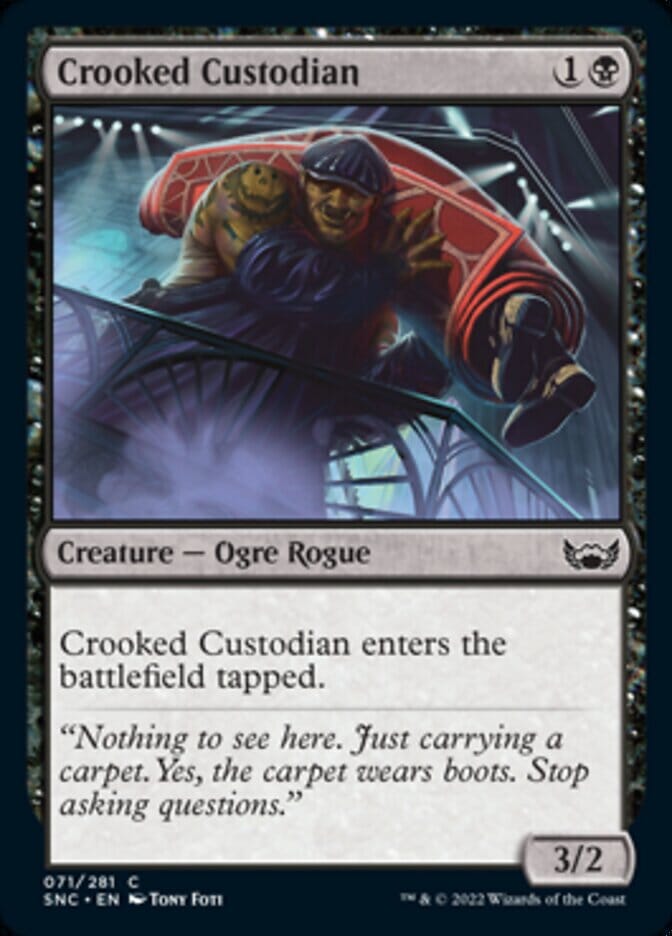 Crooked Custodian [Streets of New Capenna] MTG Single Magic: The Gathering  | Multizone: Comics And Games