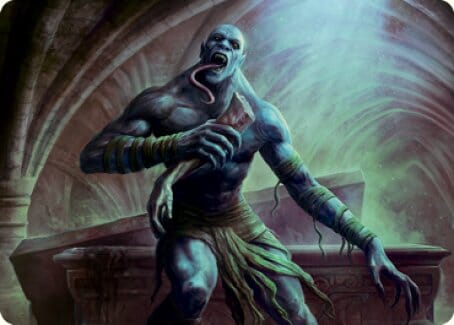 Ghoul Art Card [Dungeons & Dragons: Adventures in the Forgotten Realms Art Series] MTG Single Magic: The Gathering  | Multizone: Comics And Games