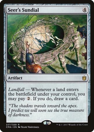 Seer's Sundial [Commander Anthology] MTG Single Magic: The Gathering  | Multizone: Comics And Games