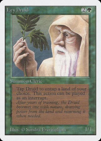 Ley Druid [Unlimited Edition] MTG Single Magic: The Gathering  | Multizone: Comics And Games