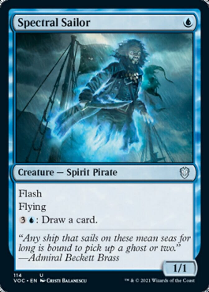 Spectral Sailor [Innistrad: Crimson Vow Commander] MTG Single Magic: The Gathering  | Multizone: Comics And Games
