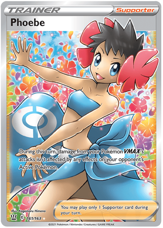 Phoebe (161/163) [Sword & Shield: Battle Styles] Pokemon Single Pokémon  | Multizone: Comics And Games