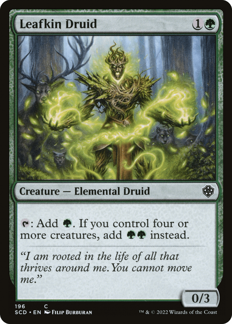 Leafkin Druid [Starter Commander Decks] MTG Single Magic: The Gathering  | Multizone: Comics And Games