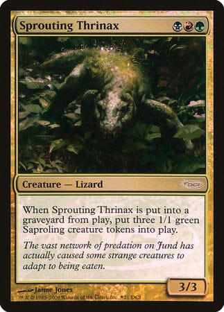 Sprouting Thrinax [Wizards Play Network 2008] MTG Single Magic: The Gathering  | Multizone: Comics And Games