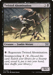 Twisted Abomination [Double Masters] MTG Single Magic: The Gathering  | Multizone: Comics And Games