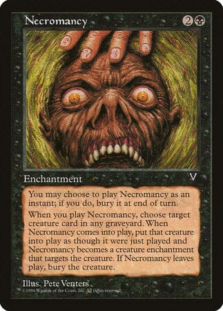 Necromancy [Visions] MTG Single Magic: The Gathering  | Multizone: Comics And Games