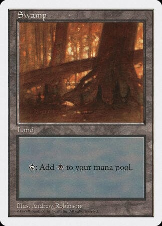Swamp (444) [Fifth Edition] MTG Single Magic: The Gathering  | Multizone: Comics And Games