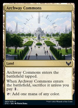 Archway Commons [Strixhaven: School of Mages] MTG Single Magic: The Gathering  | Multizone: Comics And Games