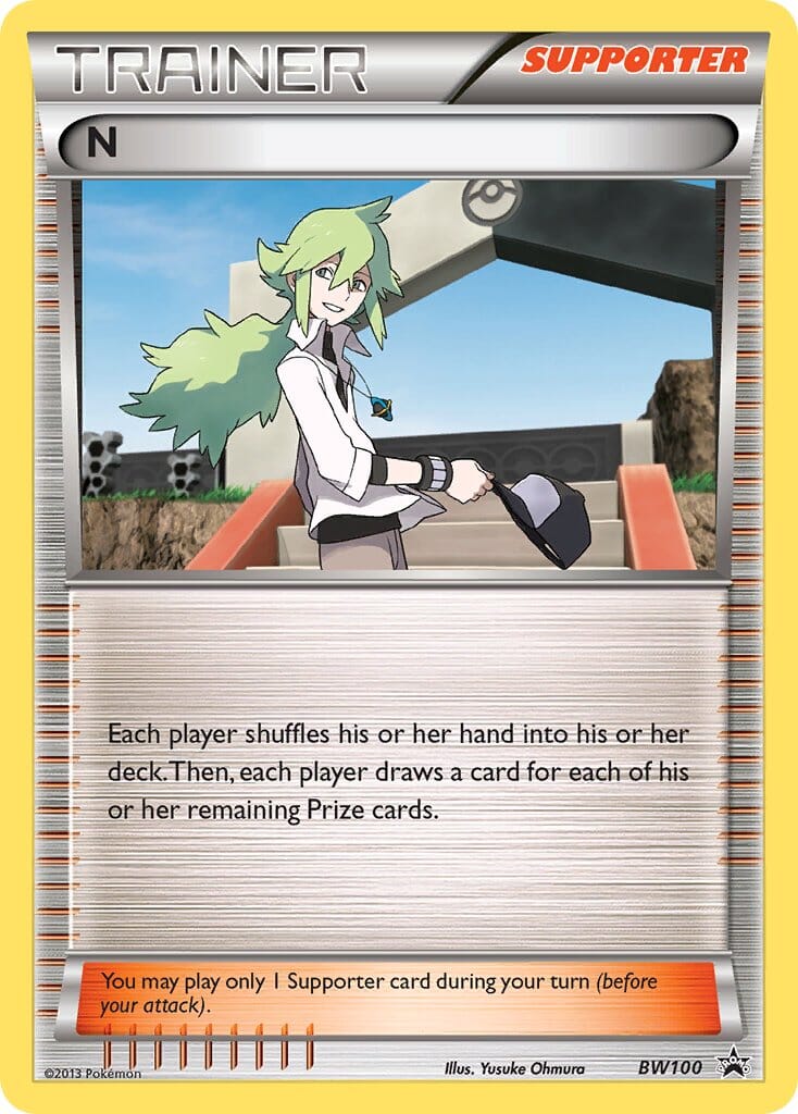 N (BW100) (Battle Arena Deck Exclusive) [Black & White: Black Star Promos] Pokemon Single Pokémon  | Multizone: Comics And Games
