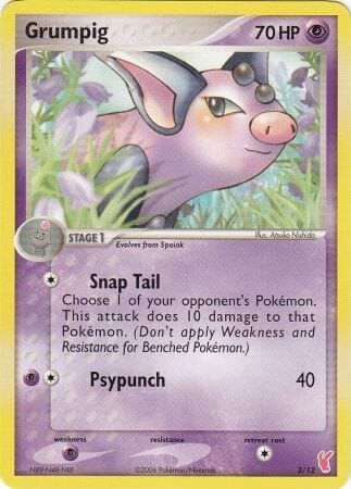 Grumpig (3/12) [EX: Trainer Kit 2 - Plusle] Pokemon Single Pokémon  | Multizone: Comics And Games
