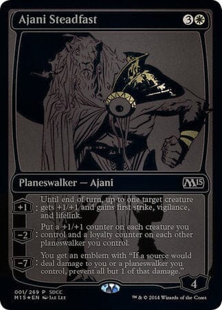 Ajani Steadfast SDCC 2014 EXCLUSIVE [San Diego Comic-Con 2014] MTG Single Magic: The Gathering  | Multizone: Comics And Games