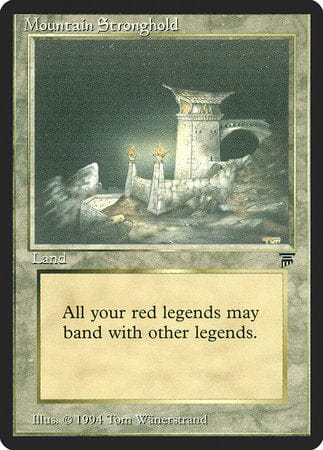 Mountain Stronghold [Legends] MTG Single Magic: The Gathering  | Multizone: Comics And Games