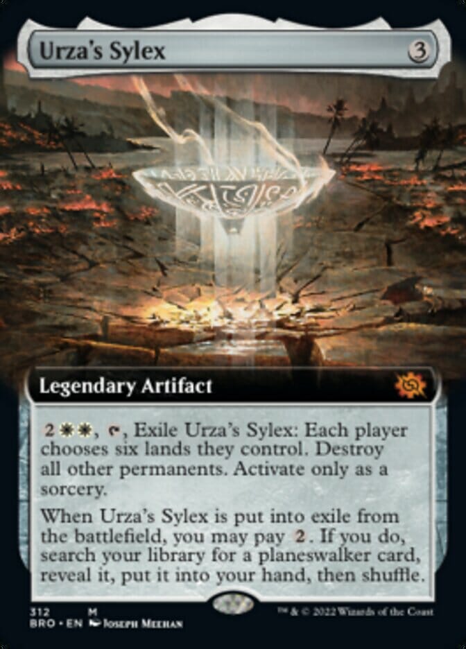 Urza's Sylex (Extended Art) [The Brothers' War] MTG Single Magic: The Gathering  | Multizone: Comics And Games