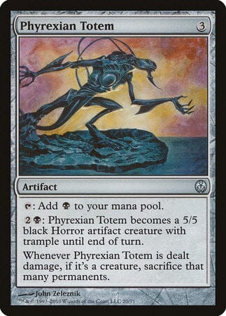 Phyrexian Totem [Duel Decks: Phyrexia vs. the Coalition] MTG Single Magic: The Gathering  | Multizone: Comics And Games