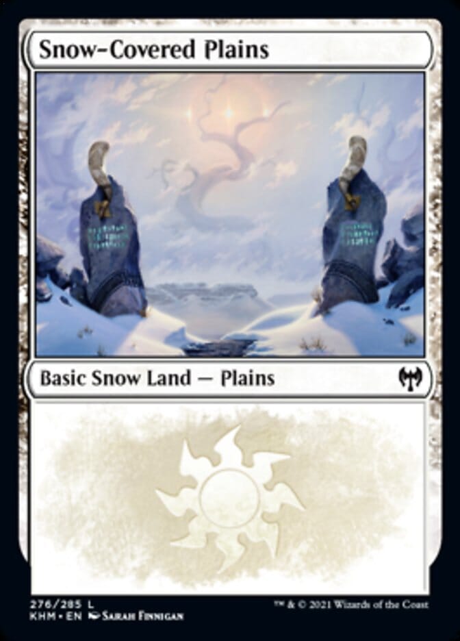 Snow-Covered Plains (276) [Kaldheim] MTG Single Magic: The Gathering  | Multizone: Comics And Games