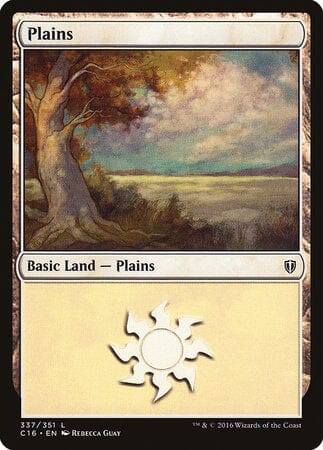 Plains (337) [Commander 2016] MTG Single Magic: The Gathering  | Multizone: Comics And Games