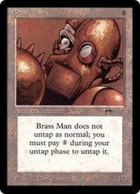 Brass Man [Arabian Nights] MTG Single Magic: The Gathering  | Multizone: Comics And Games