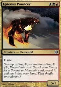 Igneous Pouncer [Alara Reborn] MTG Single Magic: The Gathering  | Multizone: Comics And Games
