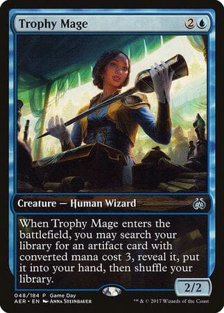 Trophy Mage [Aether Revolt Promos] MTG Single Magic: The Gathering  | Multizone: Comics And Games