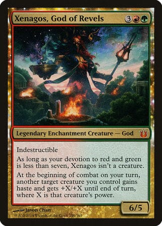 Xenagos, God of Revels [Born of the Gods] MTG Single Magic: The Gathering  | Multizone: Comics And Games