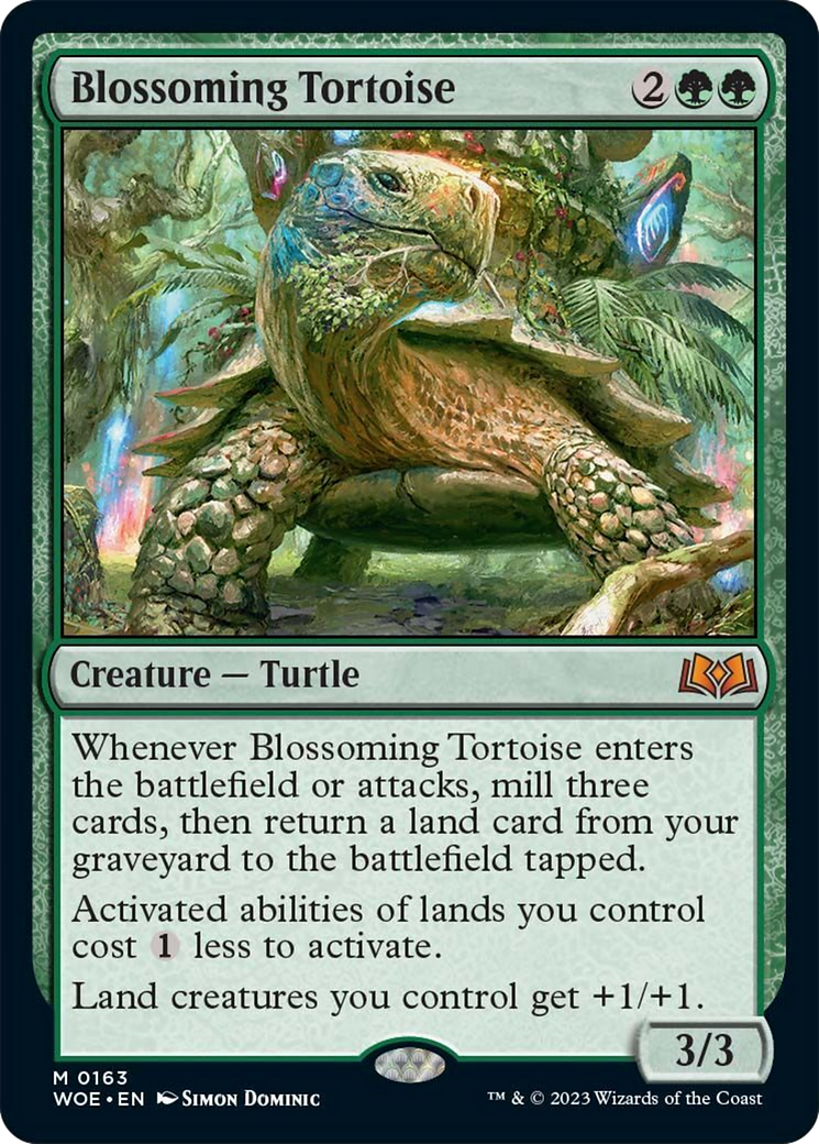 Blossoming Tortoise [Wilds of Eldraine] | Multizone: Comics And Games