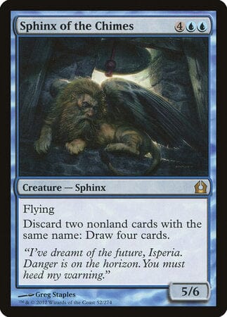 Sphinx of the Chimes [Return to Ravnica] MTG Single Magic: The Gathering  | Multizone: Comics And Games