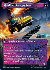 Goldbug, Humanity's Ally // Goldbug, Scrappy Scout (Shattered Glass) [Universes Beyond: Transformers] MTG Single Magic: The Gathering  | Multizone: Comics And Games