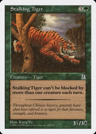 Stalking Tiger [Portal Three Kingdoms] MTG Single Magic: The Gathering  | Multizone: Comics And Games