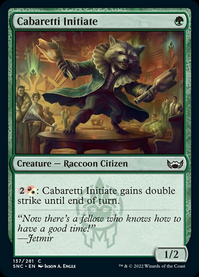 Cabaretti Initiate [Streets of New Capenna] MTG Single Magic: The Gathering  | Multizone: Comics And Games