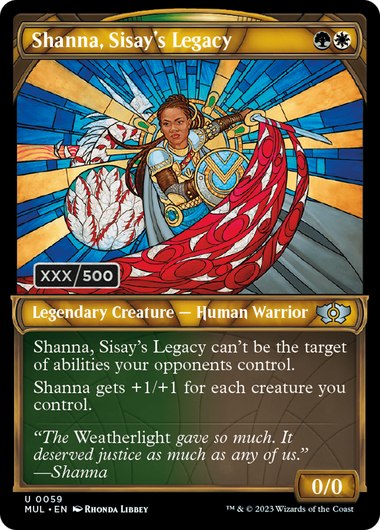 Shanna, Sisay's Legacy (Serialized) [Multiverse Legends] MTG Single Magic: The Gathering  | Multizone: Comics And Games
