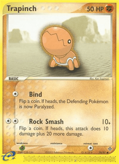 Trapinch (79/97) [EX: Dragon] Pokemon Single Pokémon  | Multizone: Comics And Games