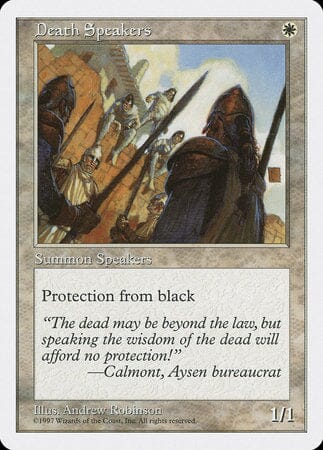 Death Speakers [Fifth Edition] MTG Single Magic: The Gathering  | Multizone: Comics And Games