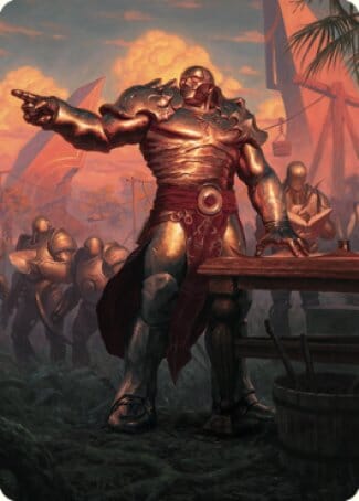 Karn, Living Legacy Art Card 1 [Dominaria United Art Series] MTG Single Magic: The Gathering  | Multizone: Comics And Games